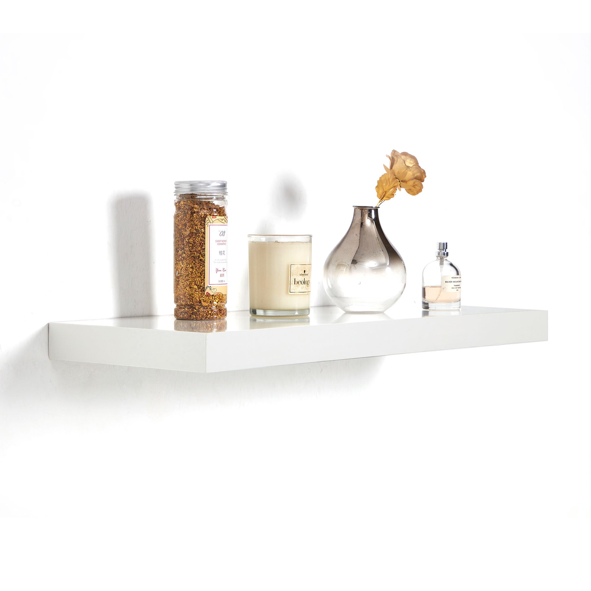 Floating Shelf - White