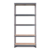 Pack of 2 1800x900x450mm 200kg UDL 5x Tier Freestanding FastLok RB Boss Unit with Galvanised Steel Frame & MDF Shelves