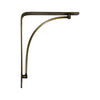 Arc Bracket (4 Pack) 230 x 180mm Brushed Brass