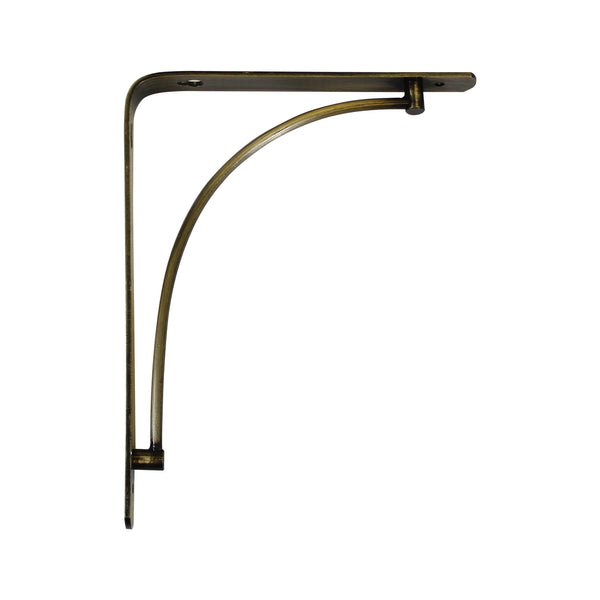 Arc Bracket (4 Pack) 230 x 180mm Brushed Brass