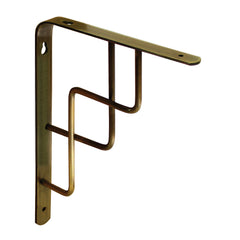 Step Bracket (4 Pack) 230 x 180mm Brushed Brass