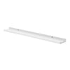 white floating shelf, border shelf, wood, rbuk