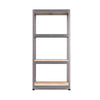 1600x750x350mm 175kg UDL 4x Tier Freestanding RB Boss Unit with Galvanised Steel Frame & MDF Shelves