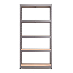 1800x900x300mm 250kg UDL 5x Tier Freestanding RB Boss Unit with Galvanised Steel Frame & MDF Shelves
