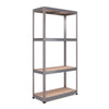 1800x900x400mm 300kg UDL 4x Tier Freestanding RB Boss Unit with Galvanised Steel Frame & MDF Shelves