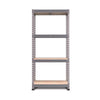 Pack of 2 1600x750x350mm 175kg UDL 4x Tier Freestanding FastLok RB Boss Unit with Galvanised Steel Frame & MDF Shelves