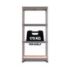 Pack of 2 1600x750x350mm 175kg UDL 4x Tier Freestanding FastLok RB Boss Unit with Galvanised Steel Frame & MDF Shelves