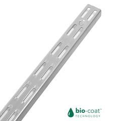 Twin Slot Upright - Antibacterial - Silver (2 Pack)