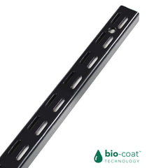 Twin Slot Upright - Antibacterial - Black (2 Pack)