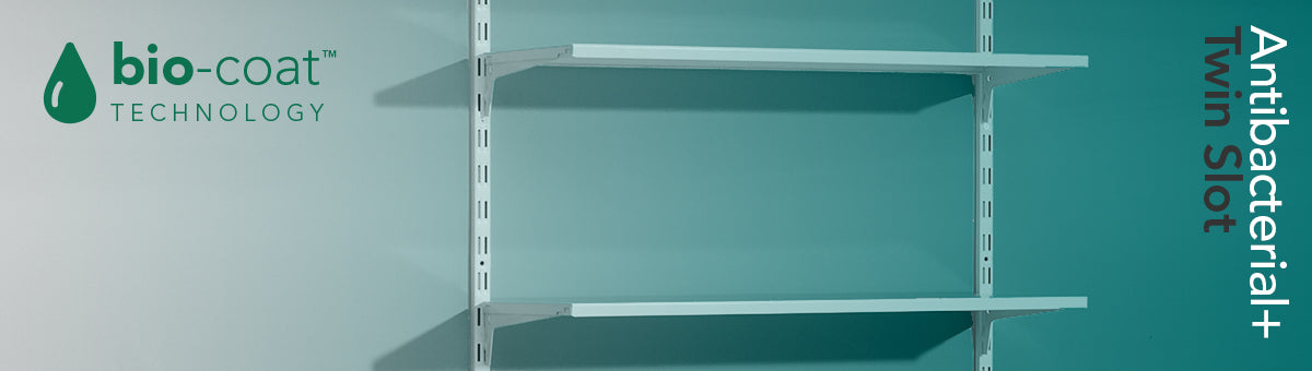 The Benefits of Antibacterial Coating on Twin Slot Shelving Systems