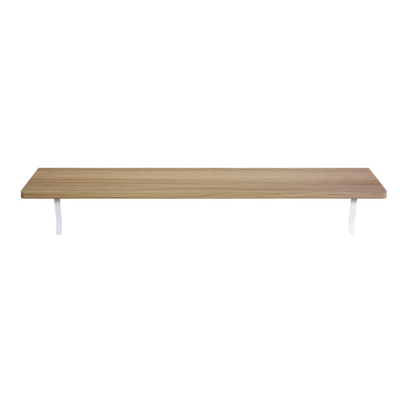 Pack of 2 Oak Radiator Shelves - 600x150x18mm