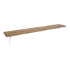 Pack of 2 Oak Radiator Shelves - 600x150x18mm