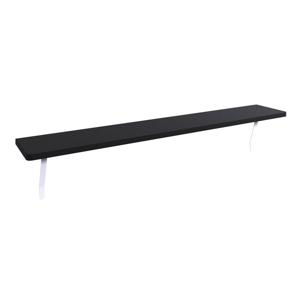 Pack of 2 Radiator Shelf - Easyfit - Gloss Black