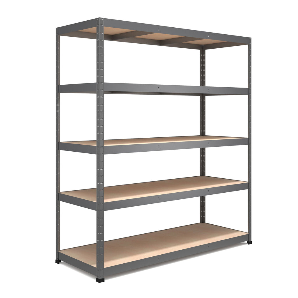 PALLETIZED 5 Shelf RB Boss Garage Shelving Unit Galvanised ...