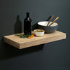 Pack of 2 Oak Floating Shelves