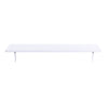 Pack of 2 Matte White Radiator Shelves - 600x150x18mm