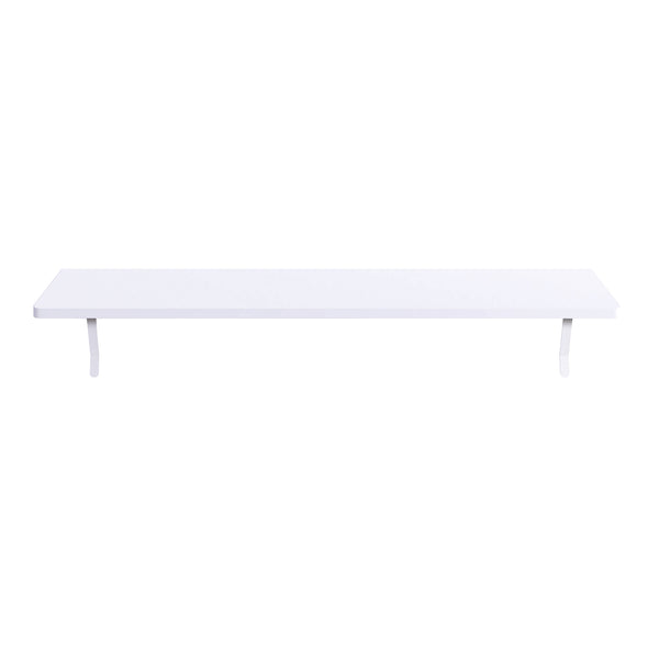 Pack of 2 Matte White Radiator Shelves - 600x150x18mm