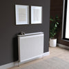 Pack of 2 Matte White Radiator Shelves - 600x150x18mm