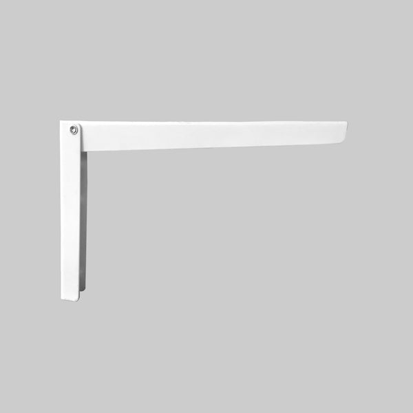 White Folding Bracket