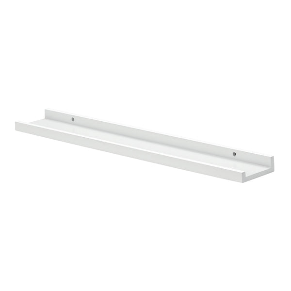 Border Floating Shelf - White
