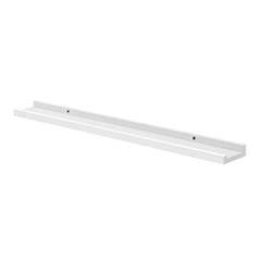 Border Floating Shelf - White