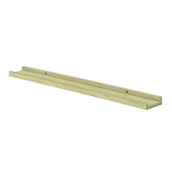 Picture Frame Ledge Shelf - Brushed Oak