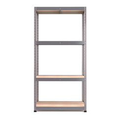1800x900x400mm 300kg UDL 4x Tier Freestanding RB Boss Unit with Galvanised Steel Frame & MDF Shelves