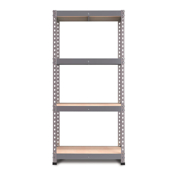 1800x900x400mm 300kg UDL 4x Tier Freestanding RB Boss FastLok Unit with Galvanised Steel Frame & MDF Shelves