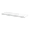 Gloss White Floating Shelf, Shelving, Shelves, Brackets, RBUK
