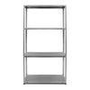 RB BOSS Garage Shelving Unit (1450mm x 750mm x 300mm) BOLTED Galvanised Steel Racking Storage