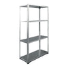 Pack of 2 RB BOSS Garage Shelving Unit (1450mm x 750mm x 300mm) BOLTED Galvanised Steel Racking Storage