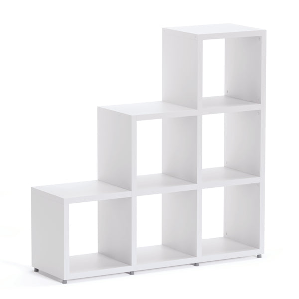 Boon - 9 Cube Stepped Shelf Storage System - 1120x1100x330mm